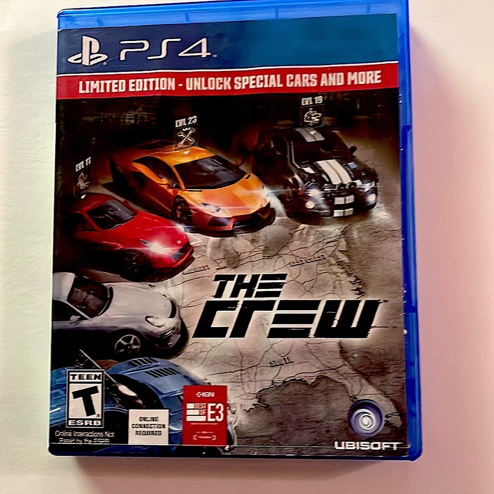 PS4 Game.  The Crew.  No Damage To Disc.